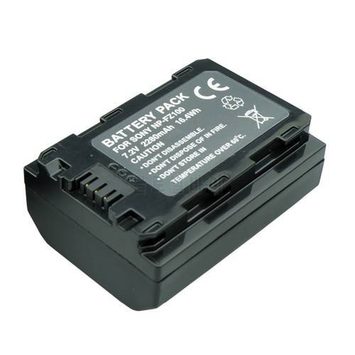 1Piece 2280mAh np fz100 NP-FZ100 Battery Pack for Sony A9 A7RM3 A7RIII A7M3 camera replace battery