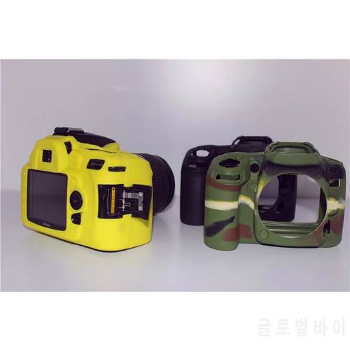 Soft Silicone Case Camera Protective Body Bag For nikon D90 Rubber Cover Battery Openning D90 Camera Bag