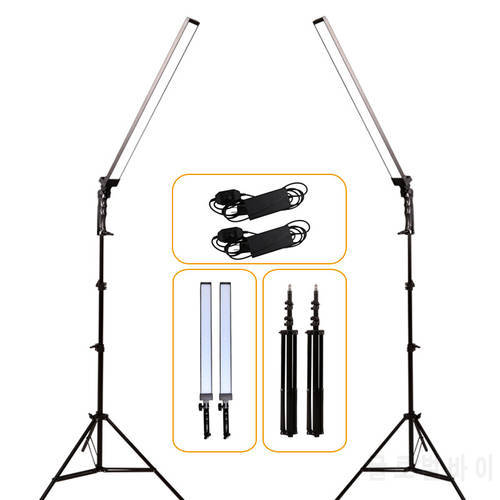 GSKAIWEN Professional Dimmable Photography Photo Studio Phone Video LED Lighting Lamp With Tripod Stand For Camera Shooting