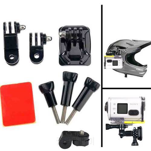 Accessories For Sony Action Cam Curved Base and Tripod Screw Helmet Mount For HDR-AS100VA AS30V ction Sport Camera
