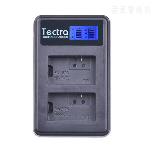 1PCS NP-FW50 NPFW50 Battery Charger for Sony NEX-7 NEX-5N NEX-F3 NEX-3D NEX-3DW NEX-3K A6500 LCD USB Dual Charger