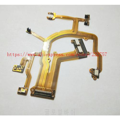 NEW Lens Main Flex Cable For Canon For PowerShot G10 G11 G12 Digital Camera Repair Part (With Socket)