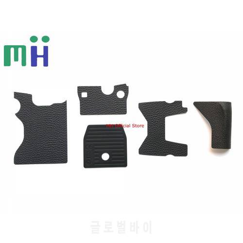 NEW For Nikon DF Body Rubber Grip Front Side Bottom Top Card Rubber Camera Repair Part Unit