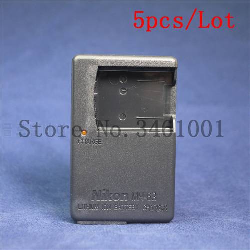5pc/lot for Nikon EN-EL10 EL10 MH-63 MH63 S3000 S4000 S700 S600 S60 S520 S510 S500 S230 S220 S210 S200 Camera Battery Charger