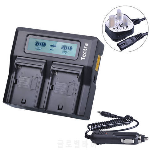 LCD Dual Fast Battery Charger for Sony NP F770 F750 F570 F550 F530 NP F970 F960 F950 F930 NP-FM50 NP-FM500H NP-QM71D Charger