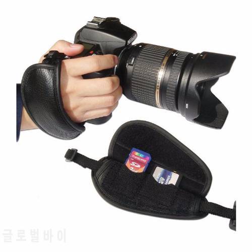 Genuine Leather Camera Strap Hand Grip Wrist Strap Belt for Nikon D810 D800 D700 D5 D90 D3200 D3300 DSLR Camera Accessories