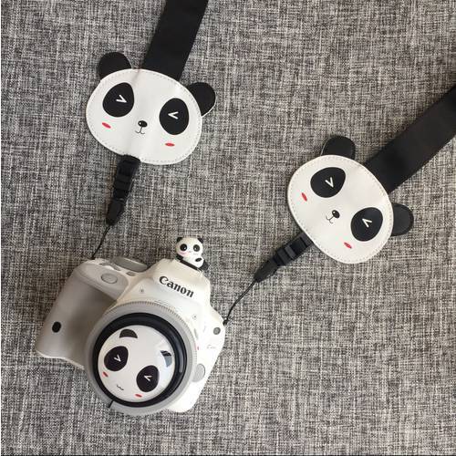 Lovely Panda Camera Shoulder Strap Camera Belt Protective Strap For Canon Nikon Sony Pentax Fujifilm Samsung Panasonic For Leica