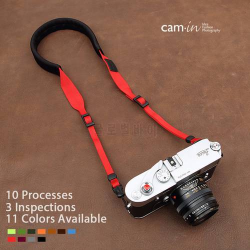 cam-in CS176 1871-1881 Universal Camera Strap Neck Shoulder Carring Belt 11 colors available Nylon cowskin 82~104cm length
