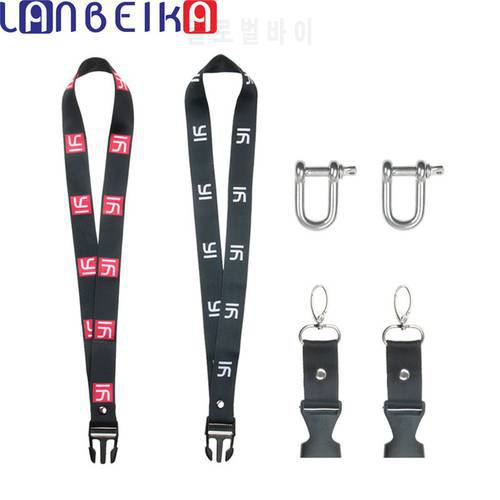 LANBEIKA Camera Neck Strap Anti-lost Band Lanyard For Xiaomi Yi II 4K Mijia Gopro Frame Housing Case Bag Mounting Accessories