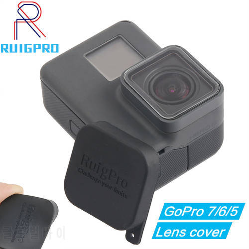 for Gopro Hero 5 6 Protective Lens Case Accessories Protection Cover Cap Black For Gopro Hero 5 6 7 Sport Camera