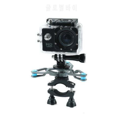 Bike Bicycle Bracket Fixed Clip With Damping Shock Absorber Gimbal For OSMO Action For Gopro Hero Action Camera Accessories