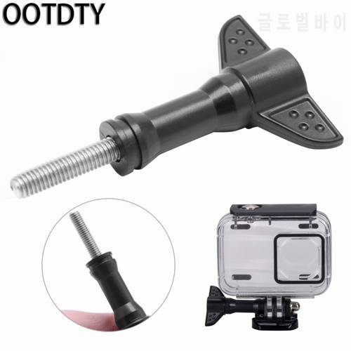 OOTDTY Camera Accessories Screw 6cm Long Thumb Knob Bolt Nut Screws For Gopro Hero Xiaomi Yi Sport Camera Case 1Pc Dropshipping