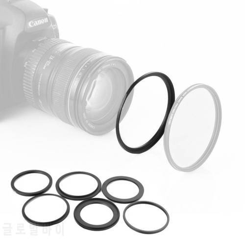 Black Metal 34mm-37mm 34-37mm 34 to 37 Step Up Ring Filter Adapter Camera High Quality 34mm Lens to 37mm Filter Cap Hood