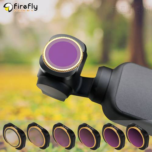 Sunnylife Gimbal Camera Lens Filter MCUV Adjustable CPL NDPL ND64-PL ND32-PL ND4 ND8 Filter for POCKET 2/OSMO POCKET Accessories