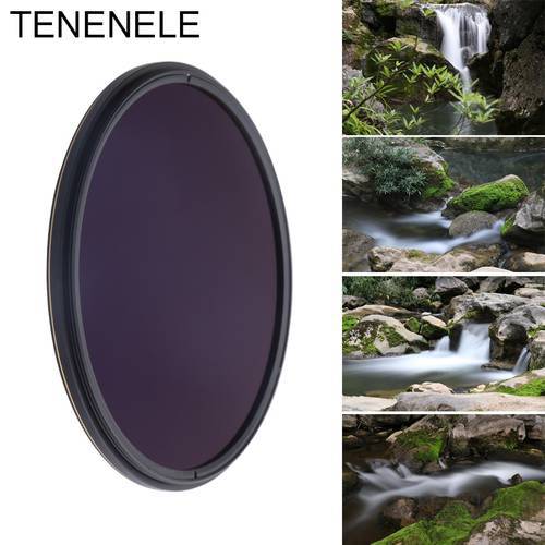 TENENELE 67 72 77 82 mm Neutral Density ND1000 Photography Camera Glass Filter For Nikon Sony Canon EOS Fuji Camera ND Filters