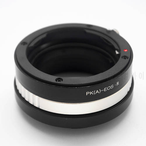 PK-RF Lens Mount Adapter Ring for Pentax K PK KA KAF DA A Lens & Canon EOS R EOSR RF Camera Body Adaptor