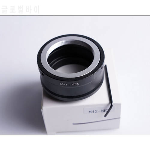 10pcs M42-NEX Lens mount Adapter Ring For M42 Lens to SONY NEX E Mount body NEX3 NEX5 N NEX7 NEX-C3 NEX-F3 NEX-5R NEX6 a6000