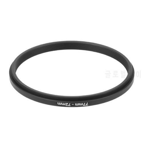 77mm To 72mm Metal Step Down Rings Lens Adapter Filter Camera Tool Accessory New