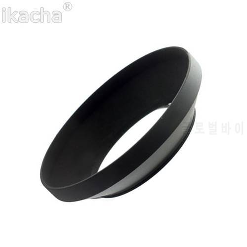 77mm Screw-in Mount 77 mm Metal Wide Angle Lens Hood Protector for Canon Sony Nikon Digital camera