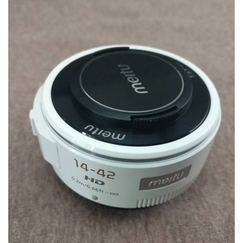 Brand new Meitu 14-42 F3.5-5.6 ASPH OIS Zoom Lens for Panasonic for Olympus Micro 4/3 SLR camera EM10 EP5 EPL5 GF5 GH5 GF9 GX7