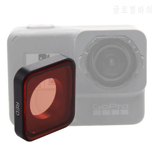 Professional Lens Filter for GoPro HERO6 Snap-on Red Color Lens Filter for GoPro HERO6 /5