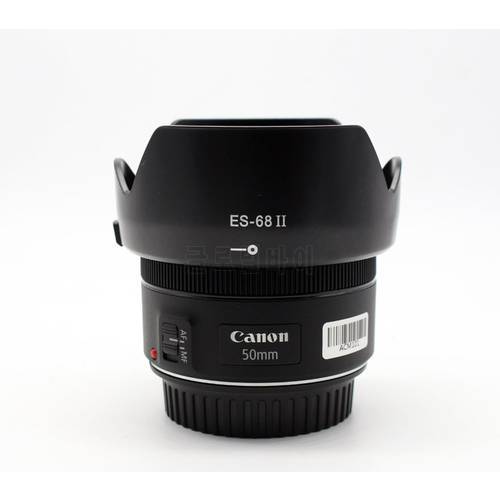 ES-68II ES 68 II ES-68II Lens Hood Reversible 49mm Camera Lente Accessories for Canon EF 50mm f/1.8 STM