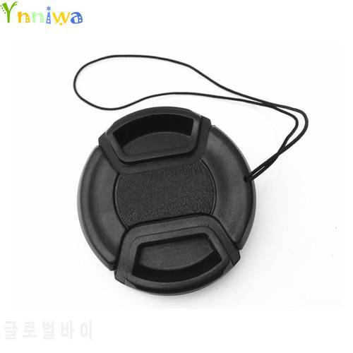 40.5 49 55 58 77mm center pinch Snap-on cap cover for sony camera Lens