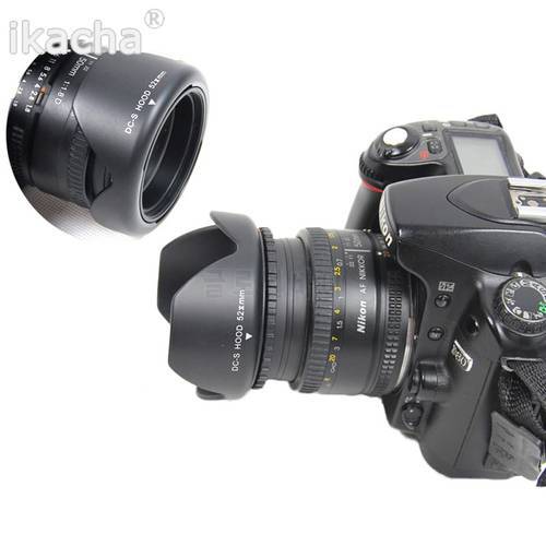 55mm Universal Reversible Lens Hood Screw Mount Petal Flower Shape For Canon Nikon Sony Pentax Olympus Fuji SLR Camera