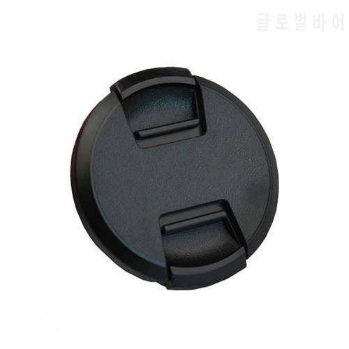 30pcs/lot High-quality 40.5 49 52 55 58 62 67 72 77 82mm center pinch Snap-on cap cover logo for SONY camera Lens