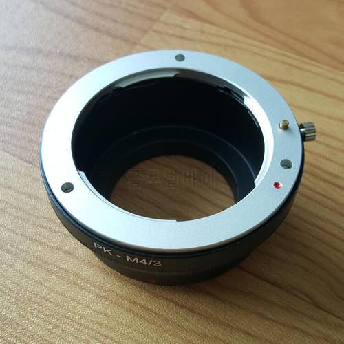 PK-M4/3 Lens Adapter Ring for Pentax Lens for Panasonic Olympus E-M5 II PEN-F E-M1 GH4 GH5 GF8 GM1 GM5 GX1 M4/3 Camera