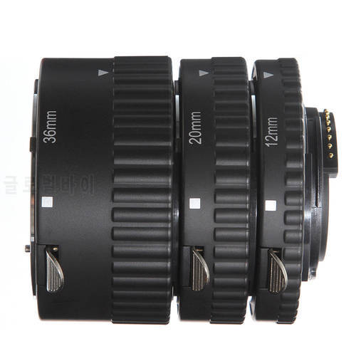 AF Auto Focus Macro Extension Tube 12mm+20mm+36mm Set DG for Nikon D7200 D800 DSLR Camera