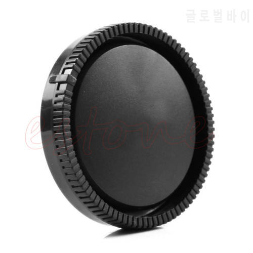 OOTDTY 1pc Rear Lens Cap Camera Body Cover for Sony E-Mount NEX-3 NEX-5 Black
