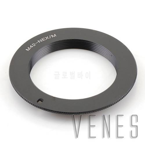 Venes Lens Adapter Suit For M42- NEX to Sony E Mount NEX For NEX-VG900 NEX-VG30 NEX-6 NEX-7 A5100 A6000