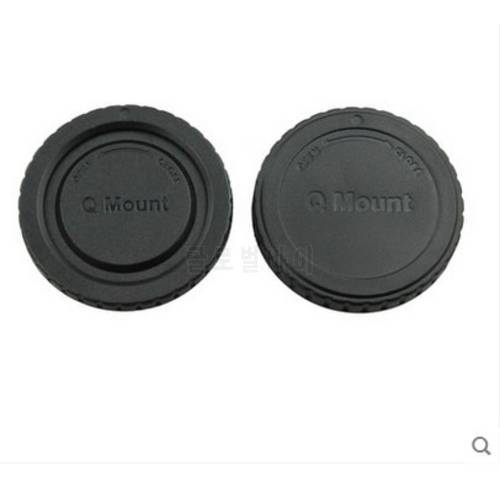 10-50Pairs camera Body cap + Rear Lens Cap for Pentax Q mount Q-S1 Q7 Q10 camera lens with tracking number