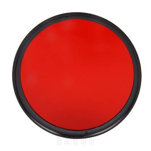 49MM Accessory Complete Full Color Special Filter For Digital Camera Lens Red