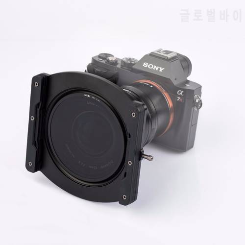 Nisi 100mm Aluminium Filter Holder for Laowa 12mm f/2.8 Lens, with CPL Filter