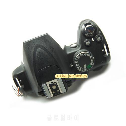 Original New Top Head Cover Unit For Nikon D3000 Camera with Button Repair Part