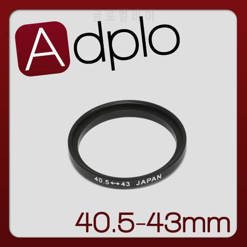 40.5-43mm 40.5MM to 43MM Step Up Ring Lens Filter Adapter Aluminum