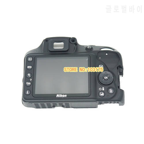 Original Rear Back Cover unit for Nikon D3300 with LCD Screen,Flex cable,Button Assembly Camera Repair Part