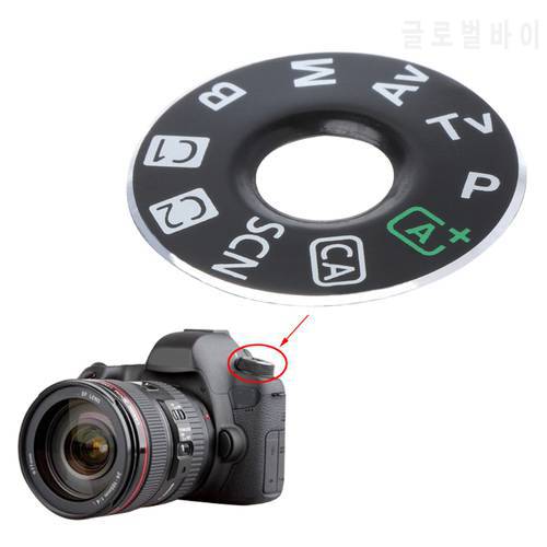 SIV Camera Function Dial Mode Interface Cap Button Repair Parts For Canon EOS 6D New