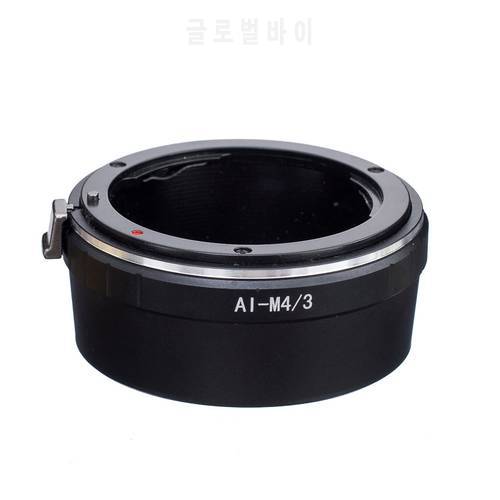 AI-M4/3 Camera lens Adapter Ring for Nikon AI F Lens to MICRO M4/3 4/3 OM-D E-M5 E-PM2 GX7 GF5 G5