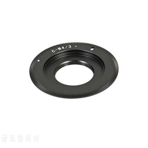 Black C mount Lens Adapter Ring to Micro 4/3 adapter for Olympus E-P1 E-P2 E-P3 G1 GF1 GH1 G2 GF2 GH2 G3 GF3 Camera C-M4/3
