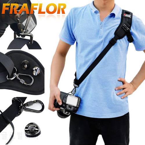 For Focus F-1 Belt Quick Rapid Shoulder Sling Belt Camera Neck Shoulder Carry Speed Sling Strap For 5D 5D2 5D3 60D D90 SLR DSLR