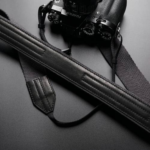 HONEST-ARTISAN Handmade Genuine Leather Camera Strap Camera Shoulder Sling Belt Wide (adjustable shoulder strap)
