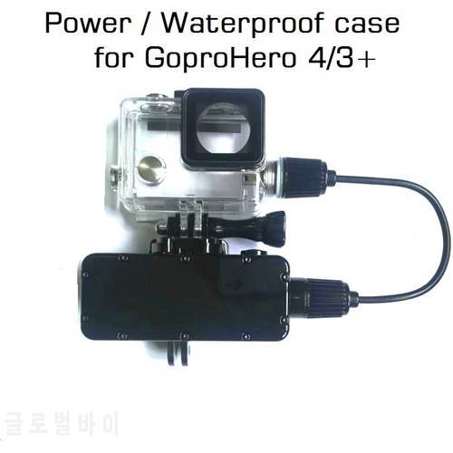 Power Bank For GoPro Hero 1098/7/6/5/4 SJ6/8 Action Camera 5200mAh Waterproof Battery Charger Waterproof Case Frame Charging/Box