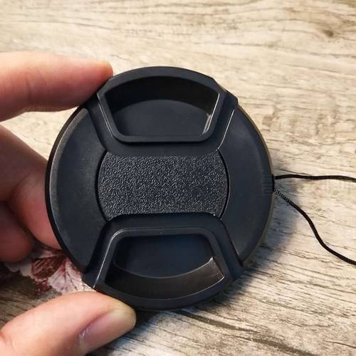 For Nikon lens cap p510 p520 p530 digital telephoto camera lens cap protects the front cover with anti-lost rope