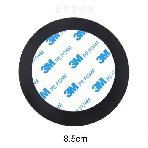 8.5CM Diameter Car Suction Cup Mount Auxiliary Disc 3M Adhesive Pad Plate For Car GPS DV Suction Cup Safe Driving