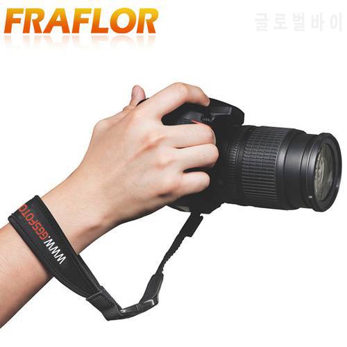 SLR DSLR Camera Hand Grip Wrist Shoulder Strap Cloth Camcorder DV Wrist Band Belt For Canon EOS Nikon Sony Olympus Strap Belt