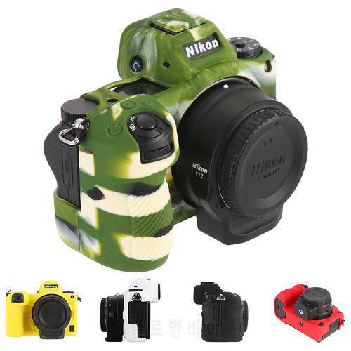SETTO Z7 Z6 II Soft Silicone Rubber Camera Protective Body Case Skin For Nikon Z7 II Z6 II Camera Bag protector Cover