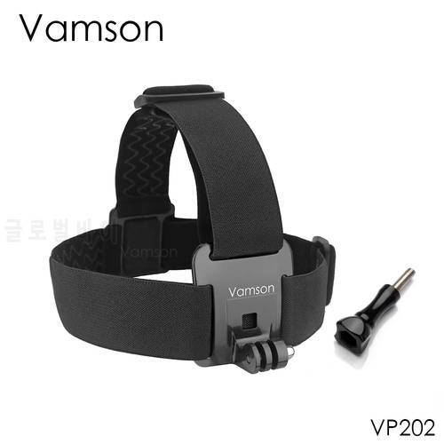 Vamson Adjustable Head Strap Mount For Gopro Hero 6 5 4 3+ Cameras Accessories for sonly for Eken